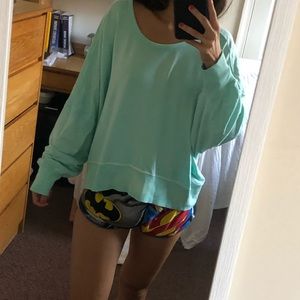 Free People Open Back Long Sleeve